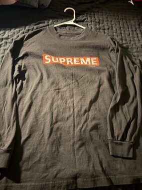 Supreme Black Tee with Powell Peralta Crown Graphic